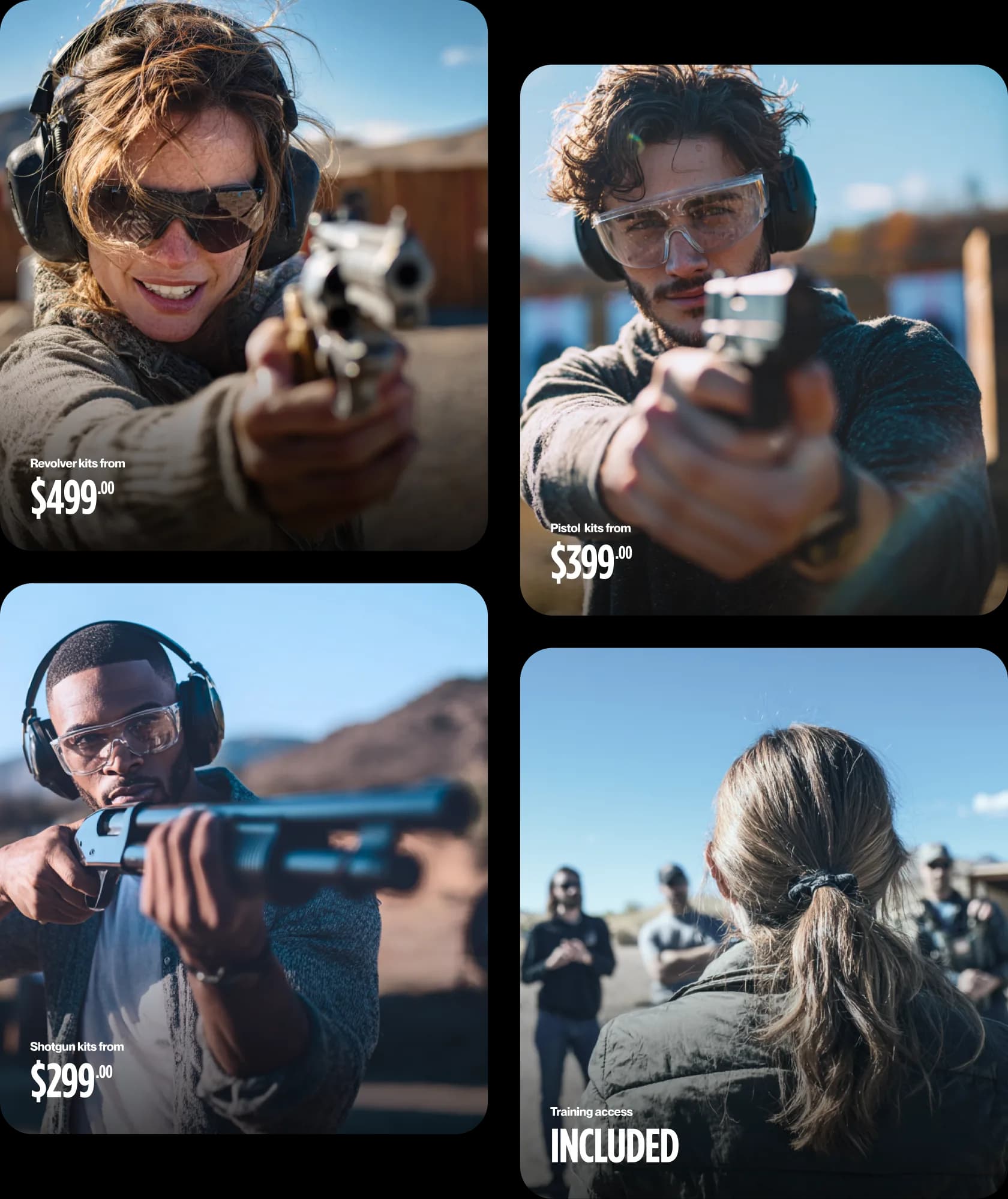 Confident new gun owner with their American Gun Owners starter kit